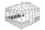 Edwardian / Georgian conservatory style