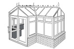 T-Shape conservatory style